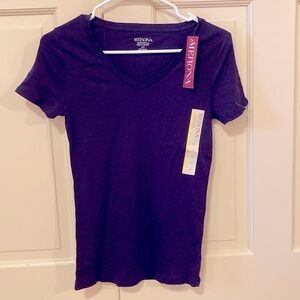 NWT Merona NAVY Ultimate Tee T-shirt Size S